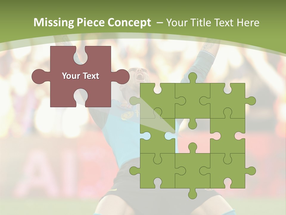 Goalkeeper Spanish Sport PowerPoint Template