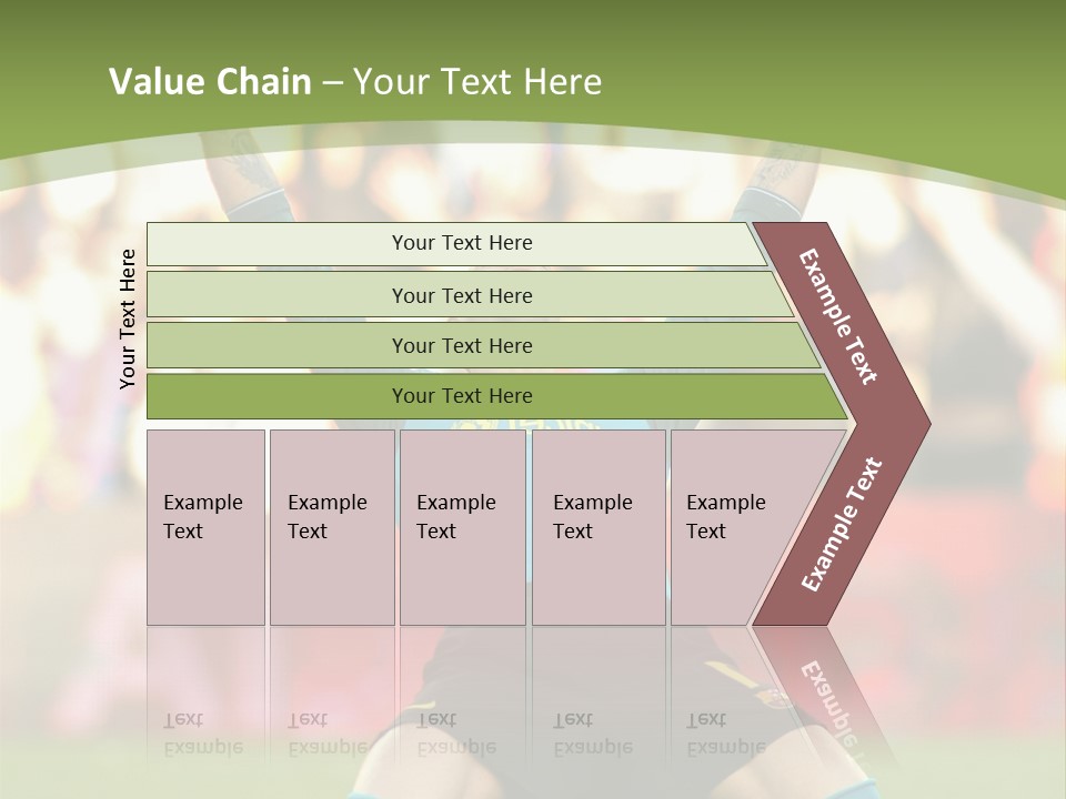 Goalkeeper Spanish Sport PowerPoint Template
