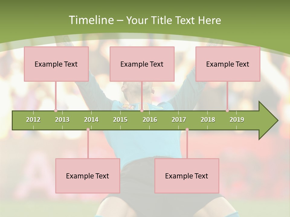 Goalkeeper Spanish Sport PowerPoint Template