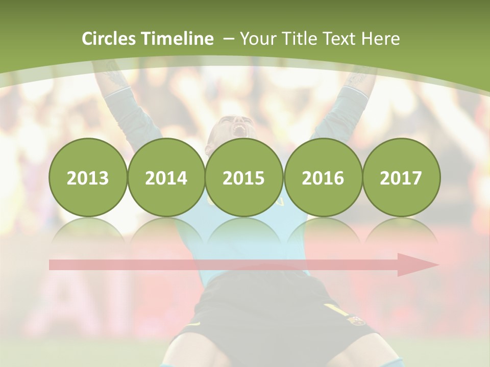 Goalkeeper Spanish Sport PowerPoint Template