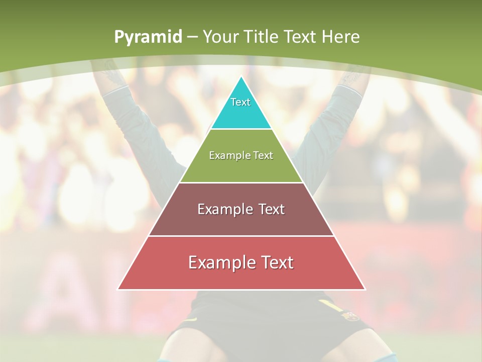 Goalkeeper Spanish Sport PowerPoint Template