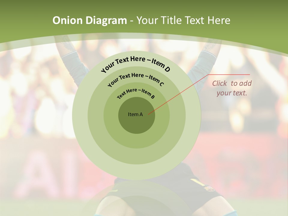 Goalkeeper Spanish Sport PowerPoint Template