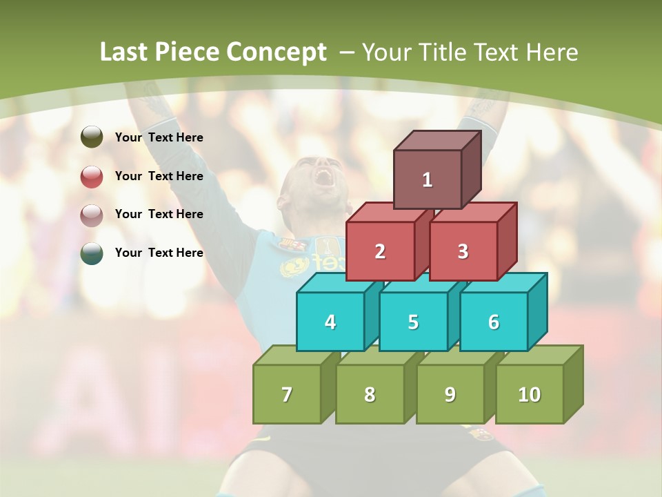 Goalkeeper Spanish Sport PowerPoint Template