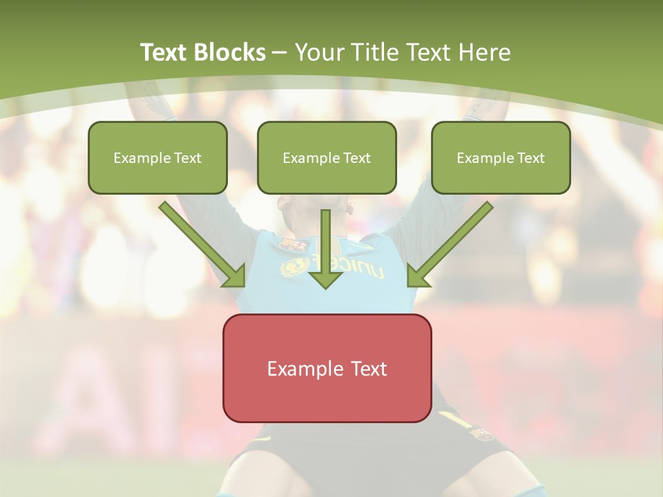 Goalkeeper Spanish Sport PowerPoint Template