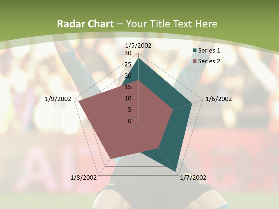Goalkeeper Spanish Sport PowerPoint Template