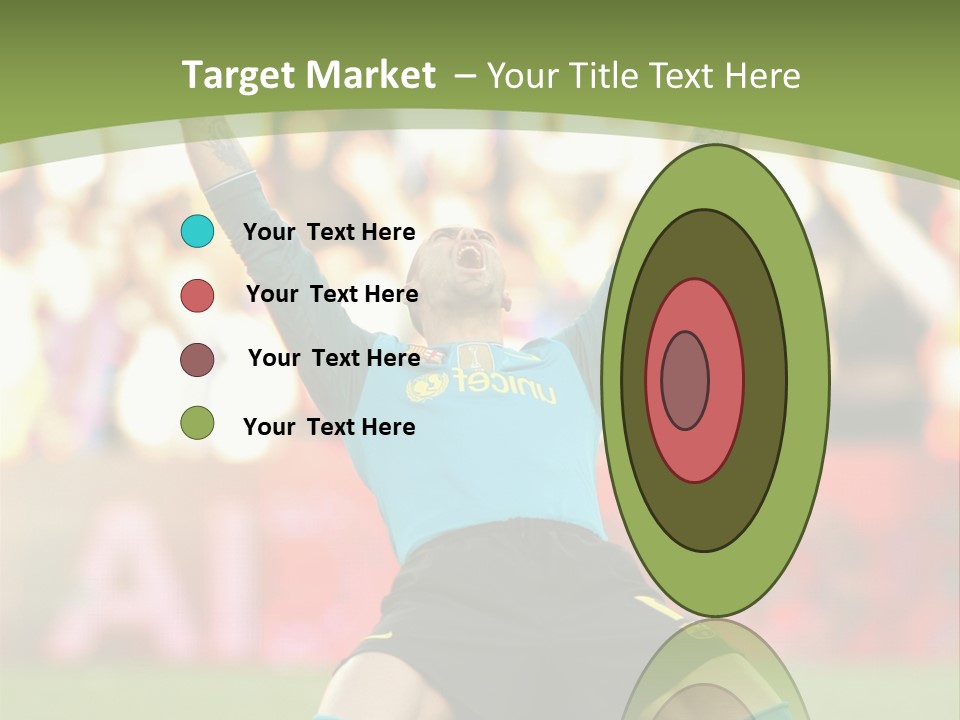 Goalkeeper Spanish Sport PowerPoint Template