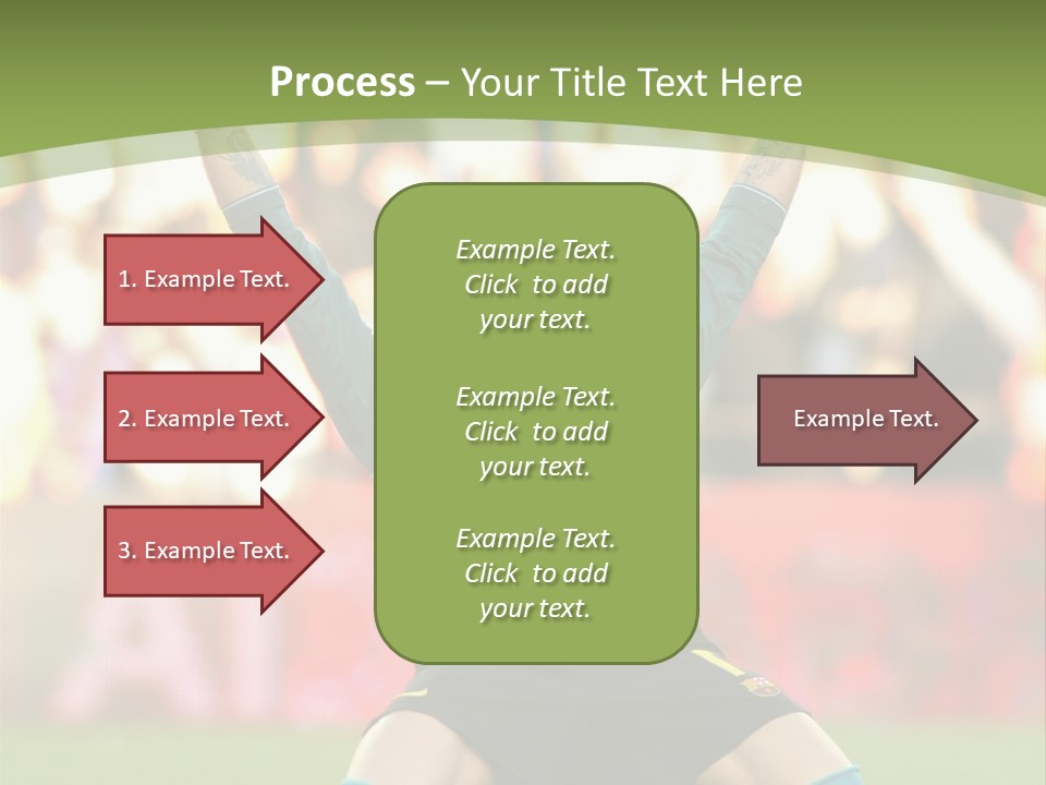 Goalkeeper Spanish Sport PowerPoint Template