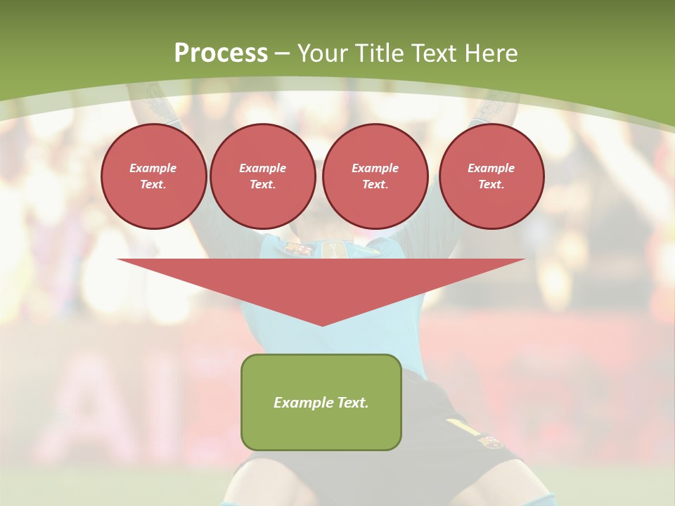 Goalkeeper Spanish Sport PowerPoint Template
