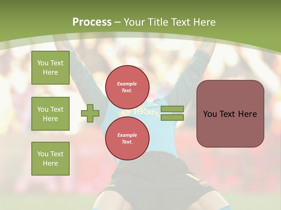 Goalkeeper Spanish Sport PowerPoint Template