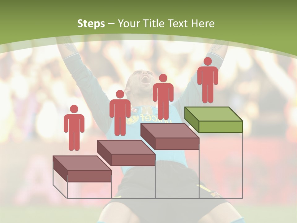 Goalkeeper Spanish Sport PowerPoint Template