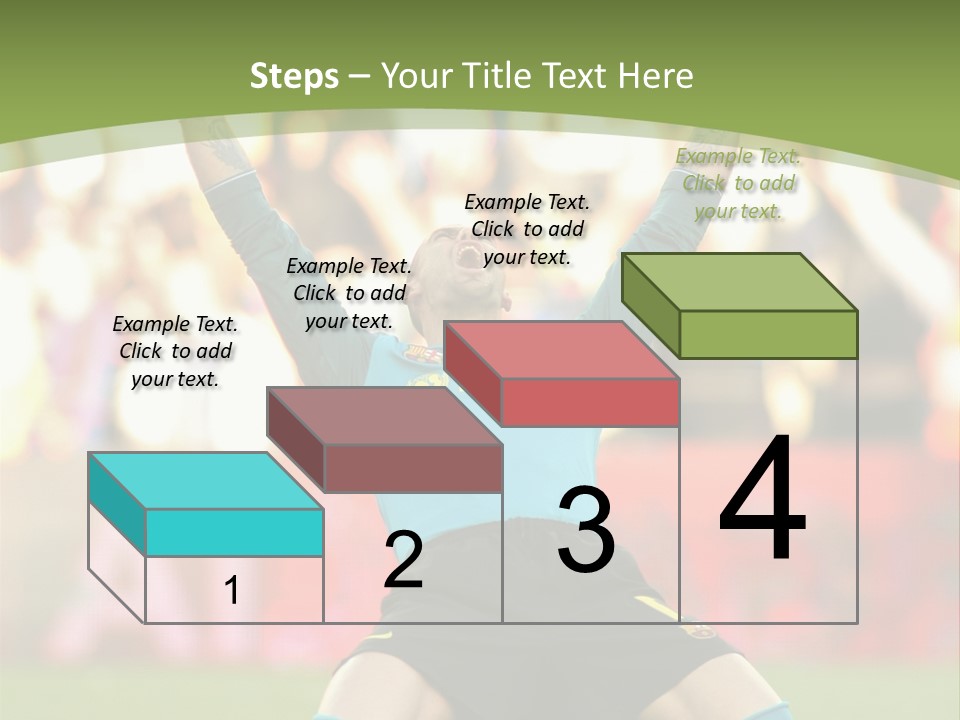 Goalkeeper Spanish Sport PowerPoint Template