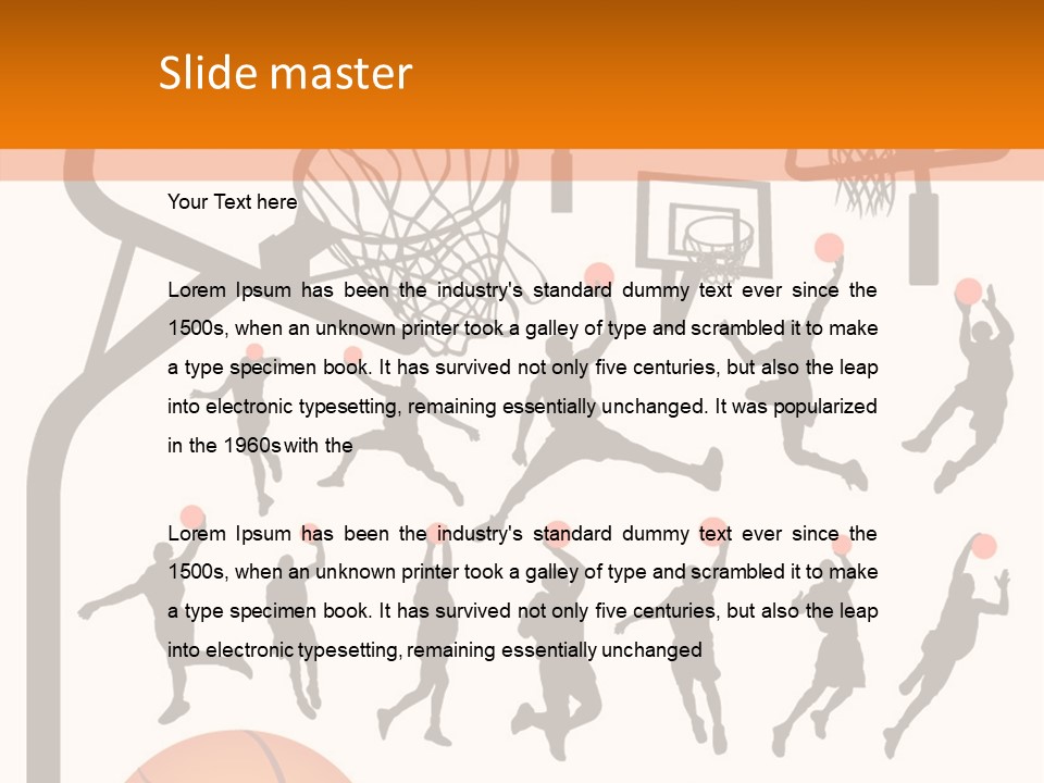 Uniform Team Player PowerPoint Template