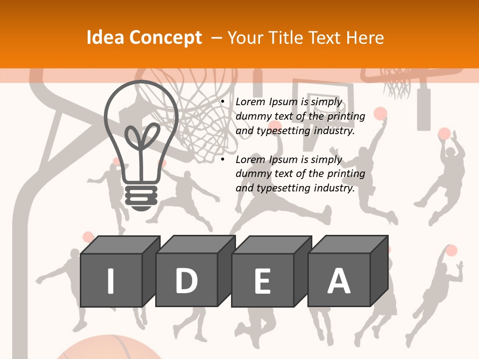 Uniform Team Player PowerPoint Template