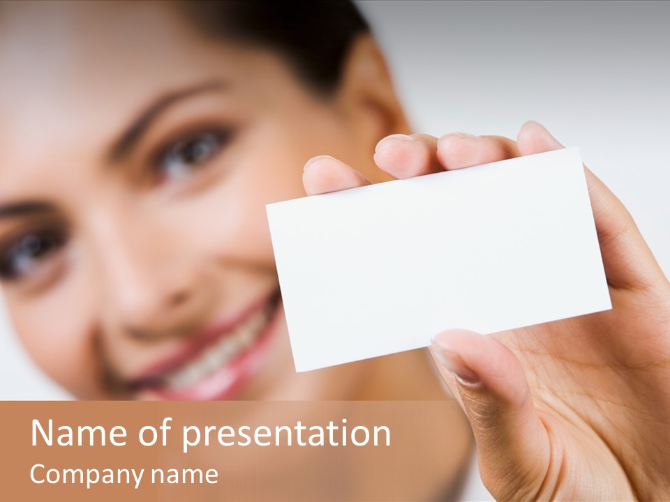 Project Isolated Close PowerPoint Template