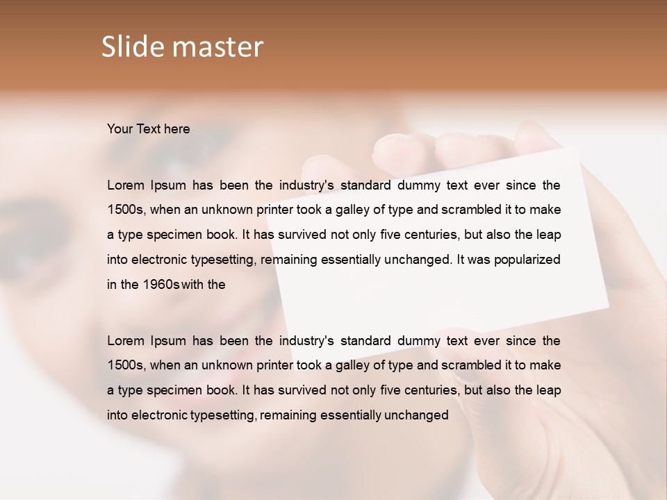 Project Isolated Close PowerPoint Template