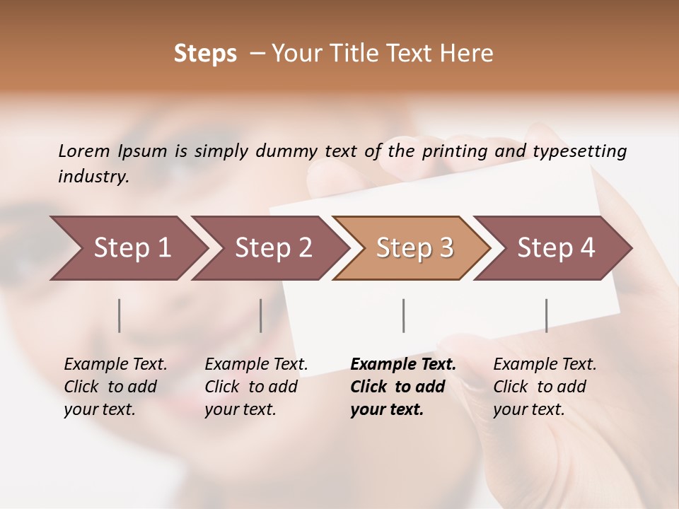 Project Isolated Close PowerPoint Template