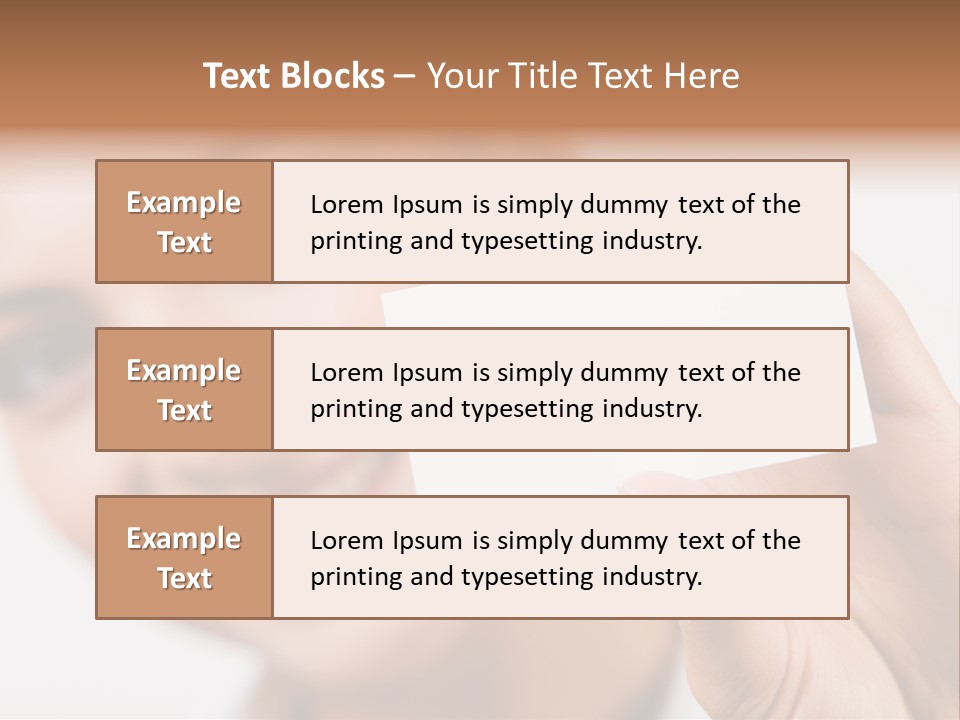 Project Isolated Close PowerPoint Template