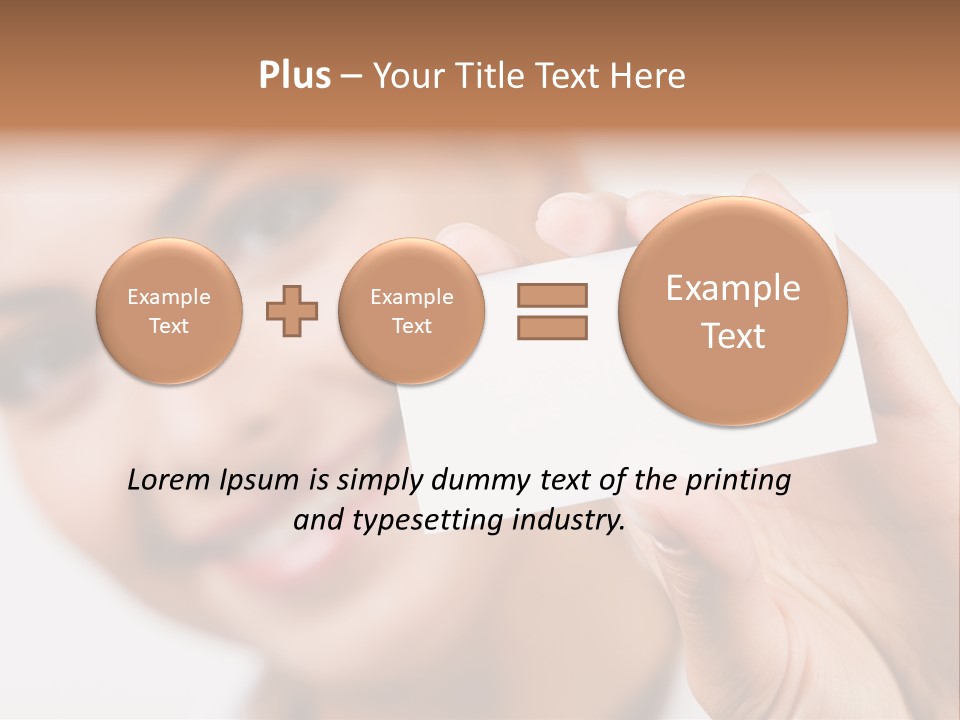 Project Isolated Close PowerPoint Template