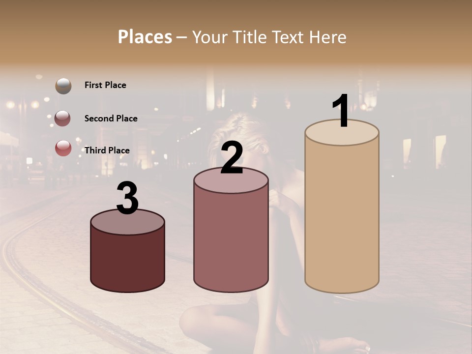 Elegance Evening City PowerPoint Template