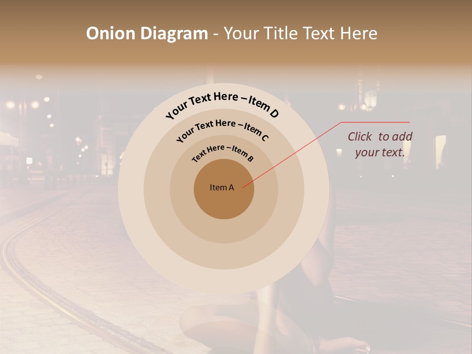 Elegance Evening City PowerPoint Template