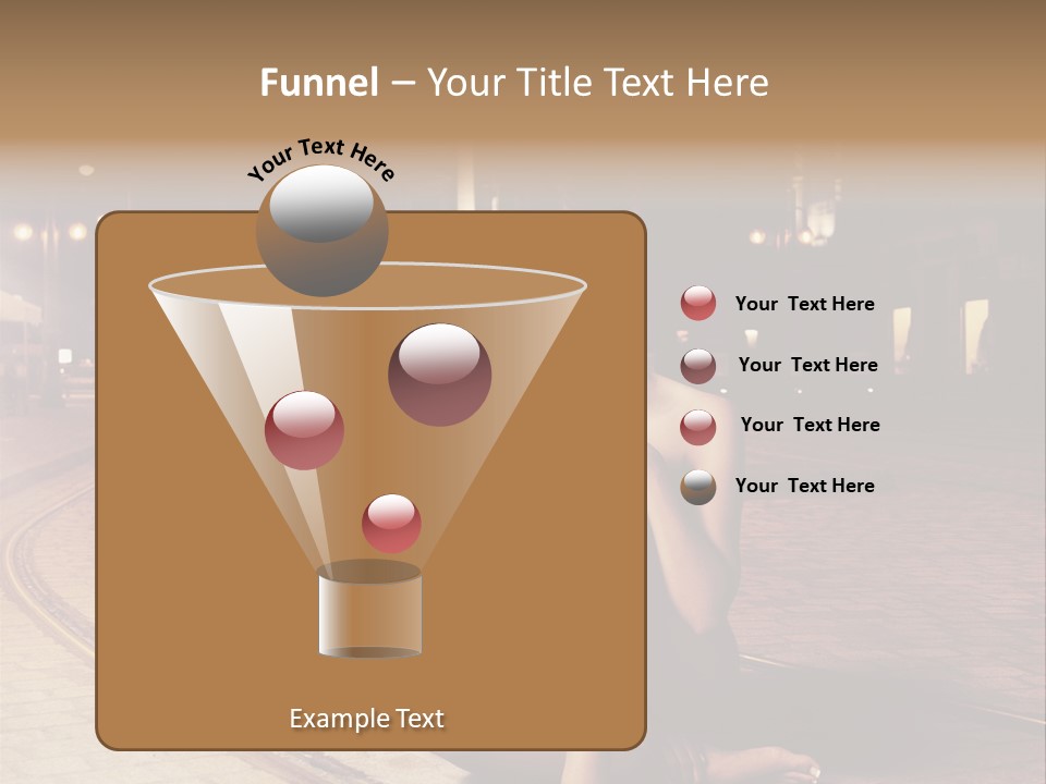 Elegance Evening City PowerPoint Template