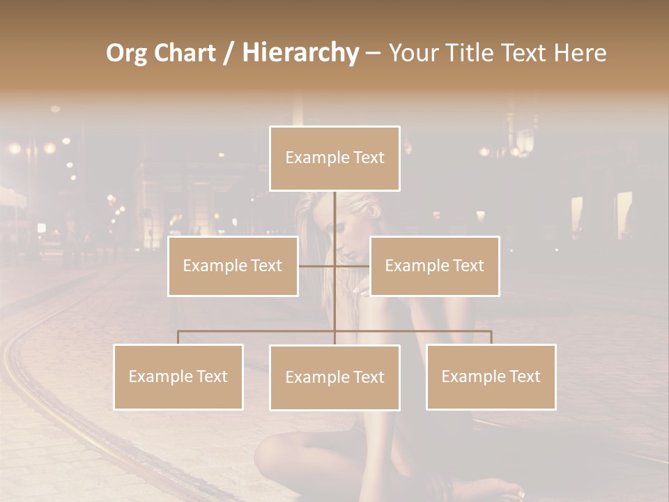 Elegance Evening City PowerPoint Template