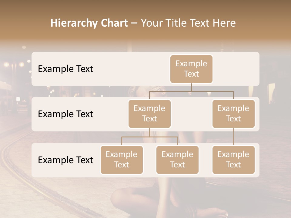 Elegance Evening City PowerPoint Template