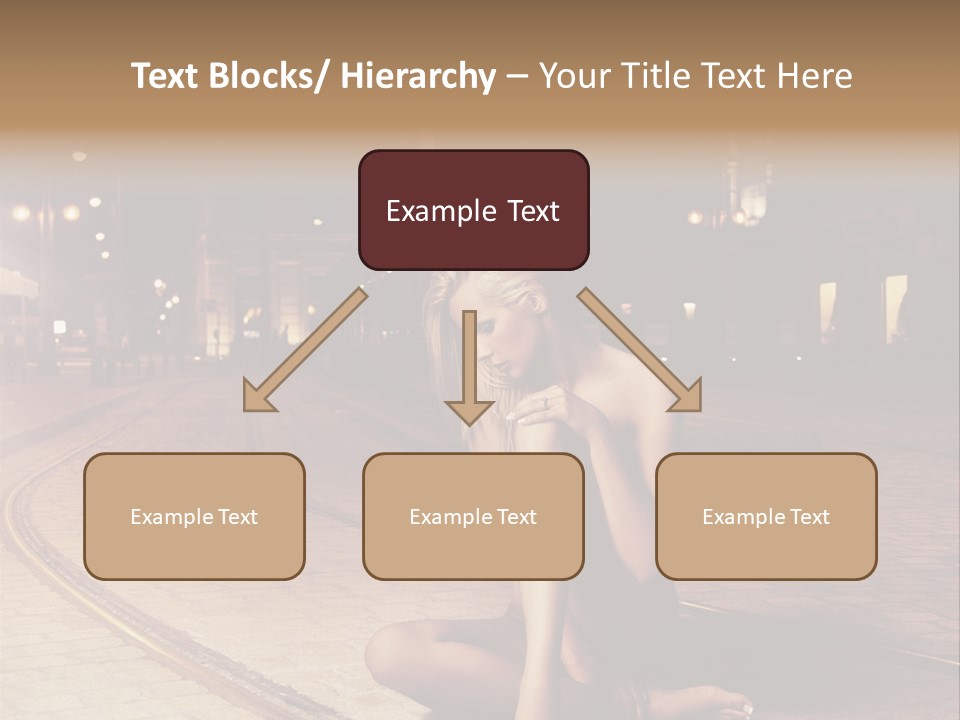 Elegance Evening City PowerPoint Template