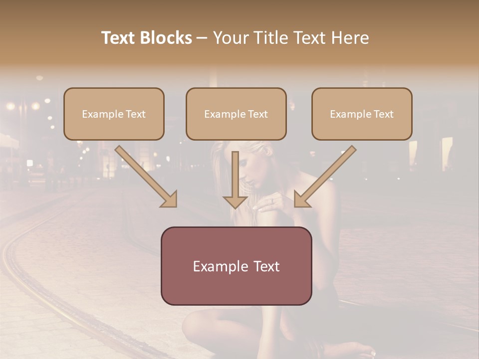 Elegance Evening City PowerPoint Template