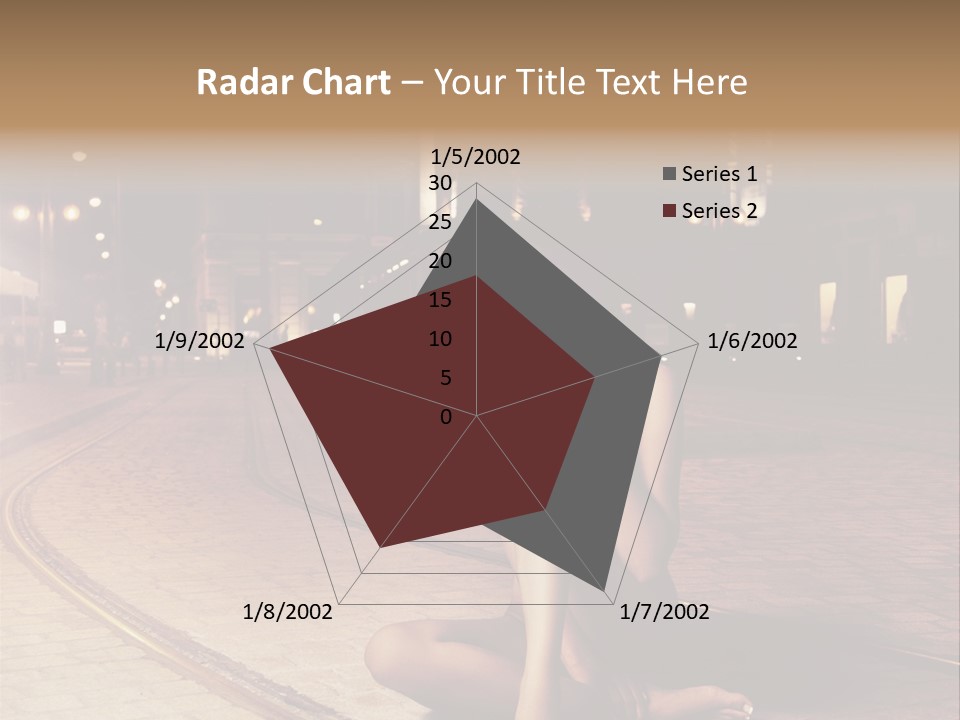 Elegance Evening City PowerPoint Template
