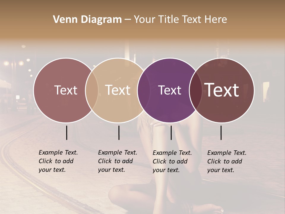 Elegance Evening City PowerPoint Template