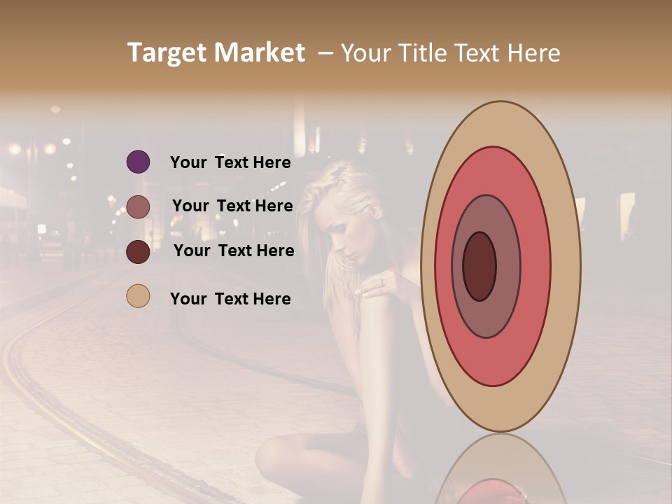 Elegance Evening City PowerPoint Template