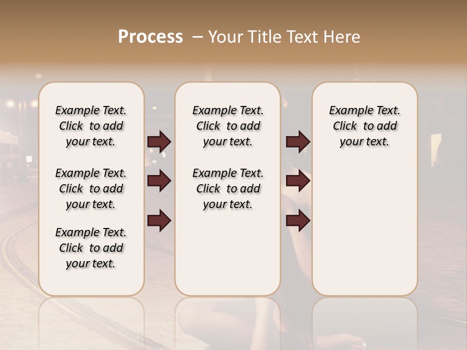 Elegance Evening City PowerPoint Template