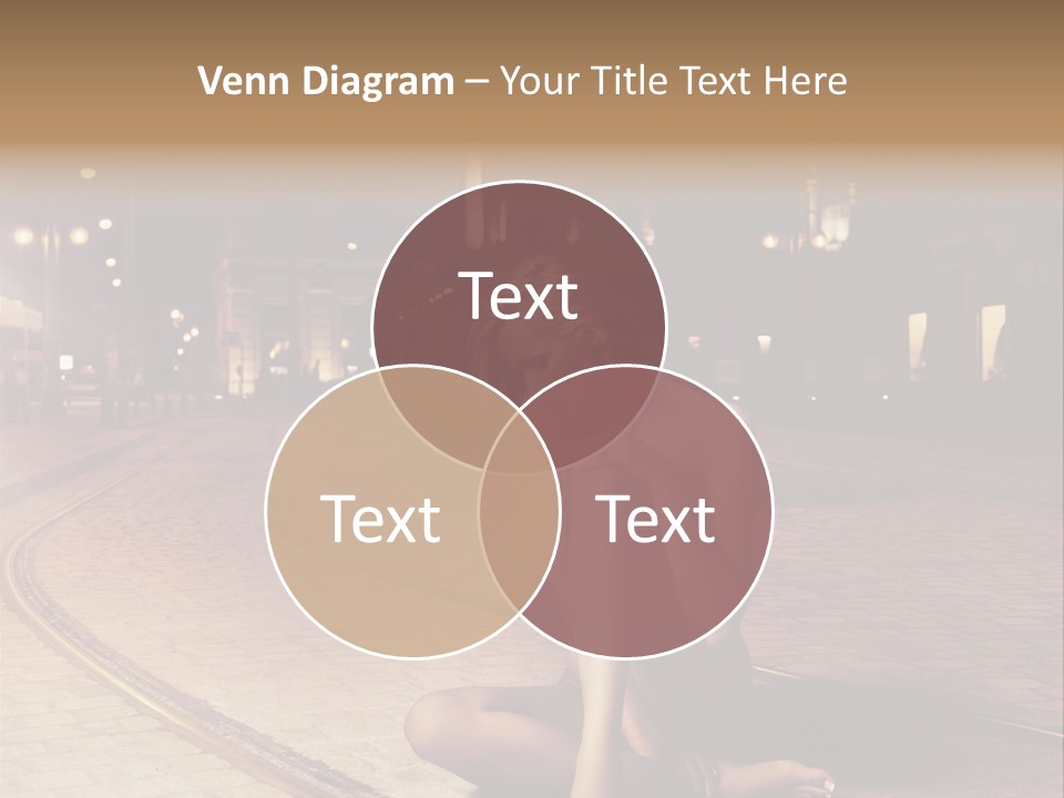 Elegance Evening City PowerPoint Template