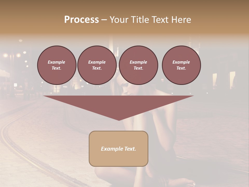 Elegance Evening City PowerPoint Template