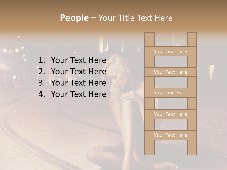 Elegance Evening City PowerPoint Template
