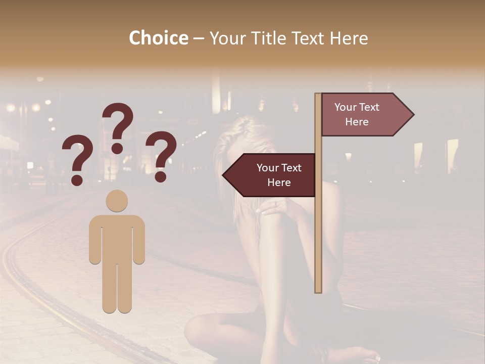 Elegance Evening City PowerPoint Template