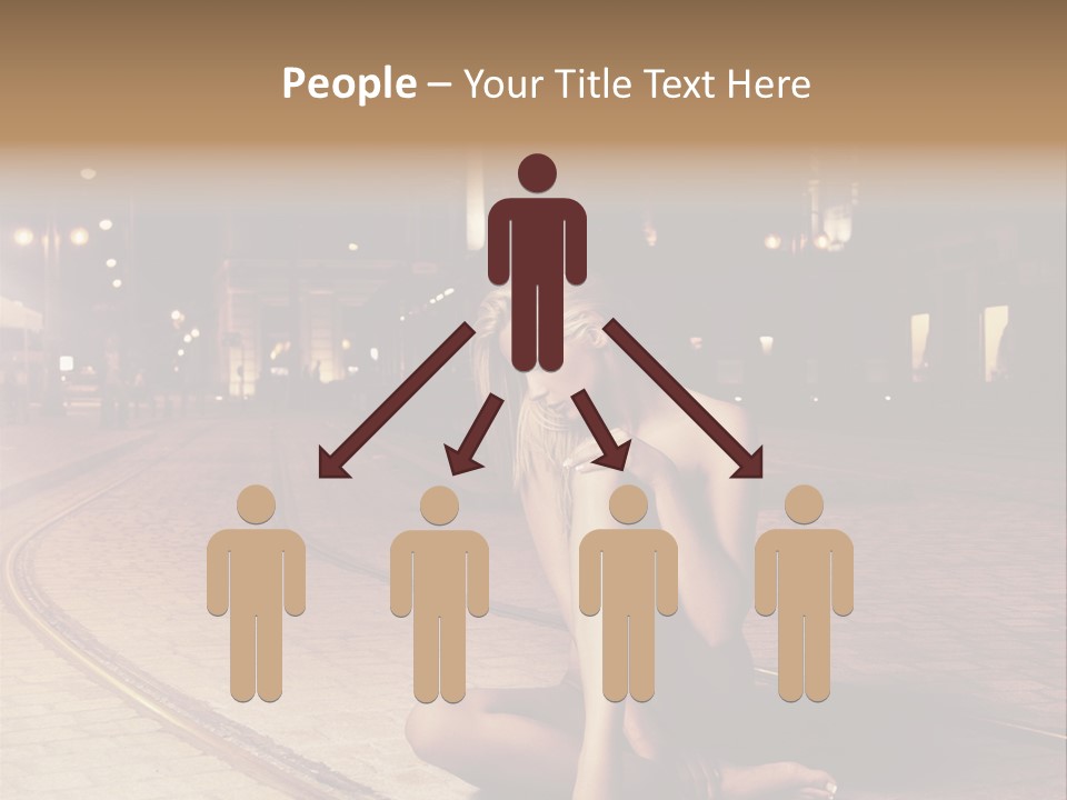 Elegance Evening City PowerPoint Template