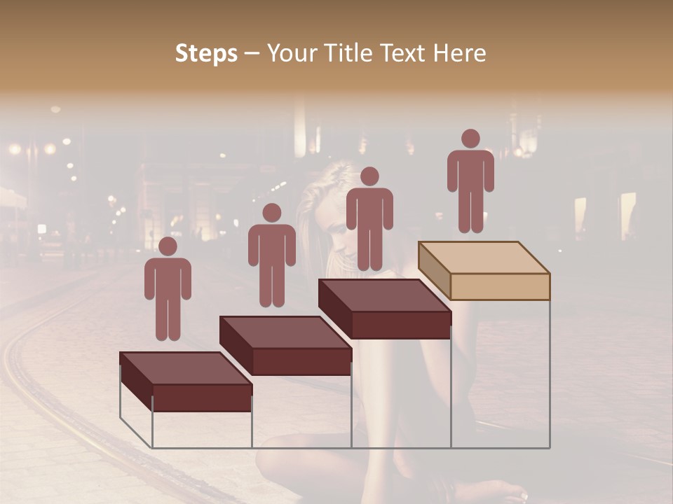 Elegance Evening City PowerPoint Template