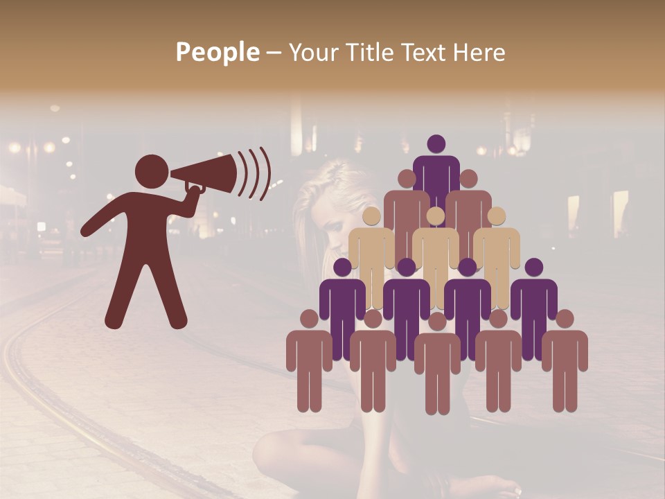 Elegance Evening City PowerPoint Template