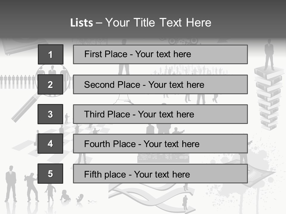 Creative Ray Lines PowerPoint Template