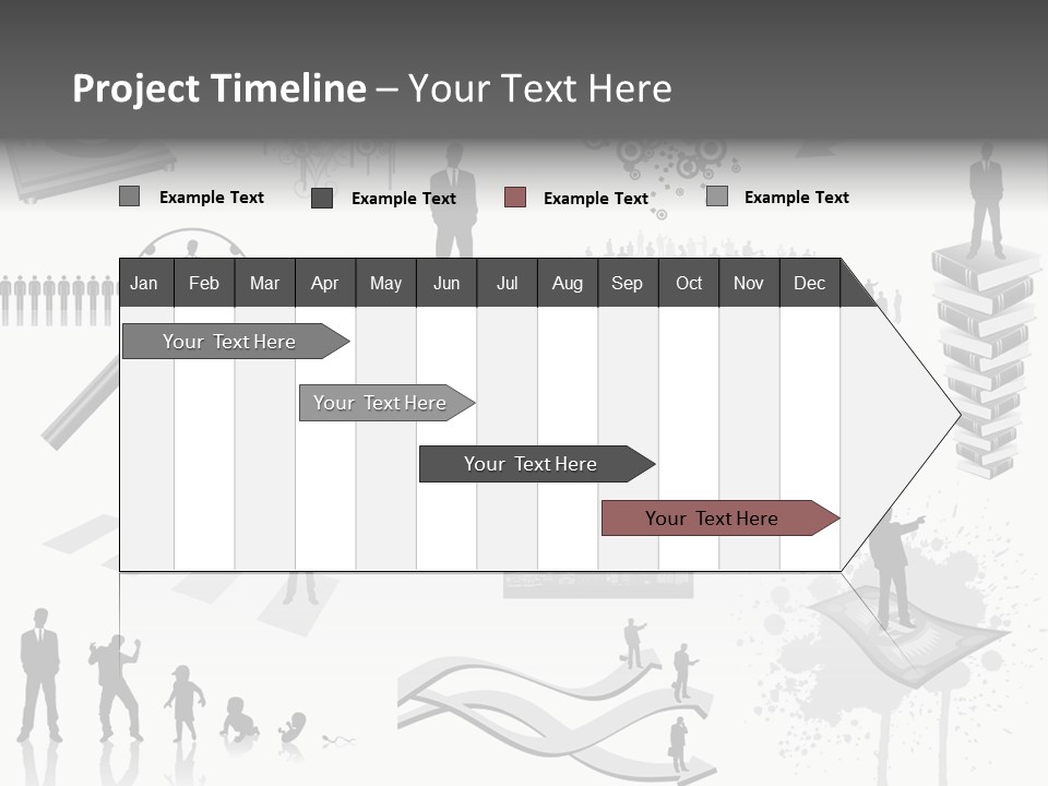 Creative Ray Lines PowerPoint Template