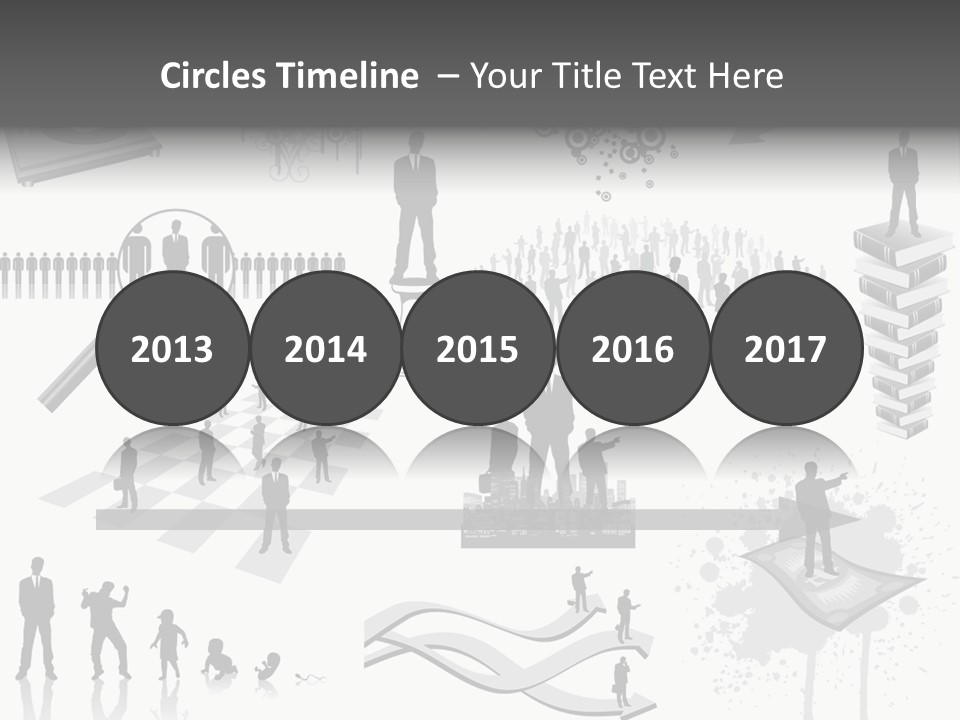 Creative Ray Lines PowerPoint Template