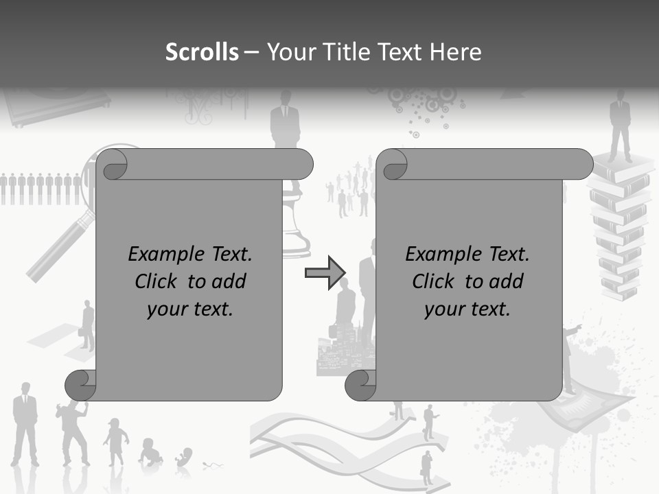 Creative Ray Lines PowerPoint Template