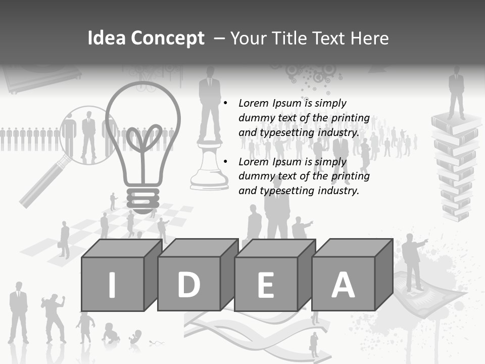 Creative Ray Lines PowerPoint Template