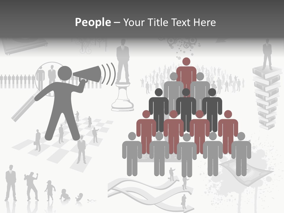 Creative Ray Lines PowerPoint Template