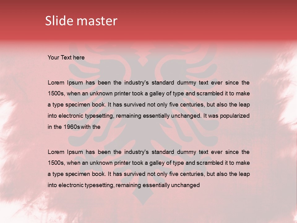 Background Stain Smudged PowerPoint Template