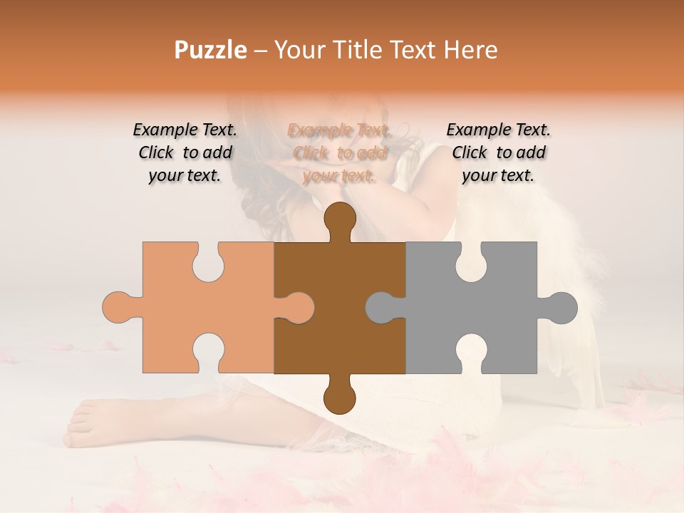 Wing Christmas Feather PowerPoint Template