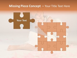 Wing Christmas Feather PowerPoint Template