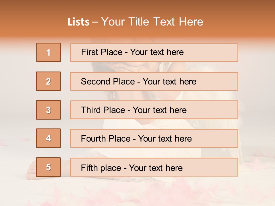 Wing Christmas Feather PowerPoint Template
